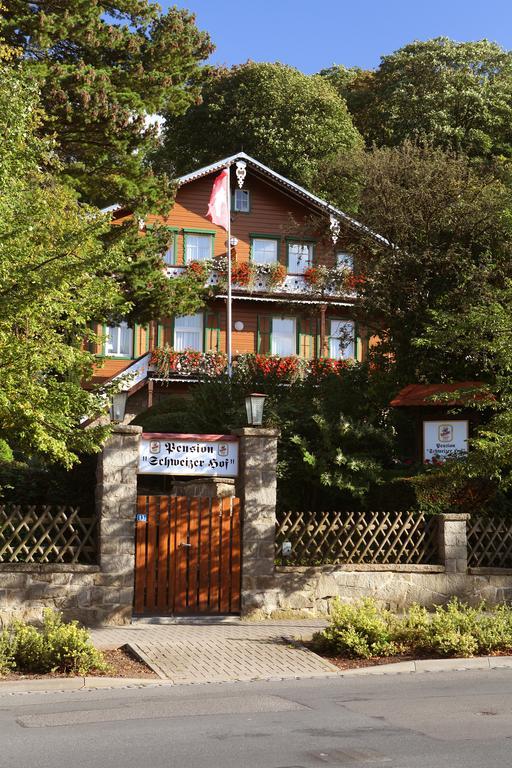 Pension Schweizer Hof 韦尼格罗德 外观 照片